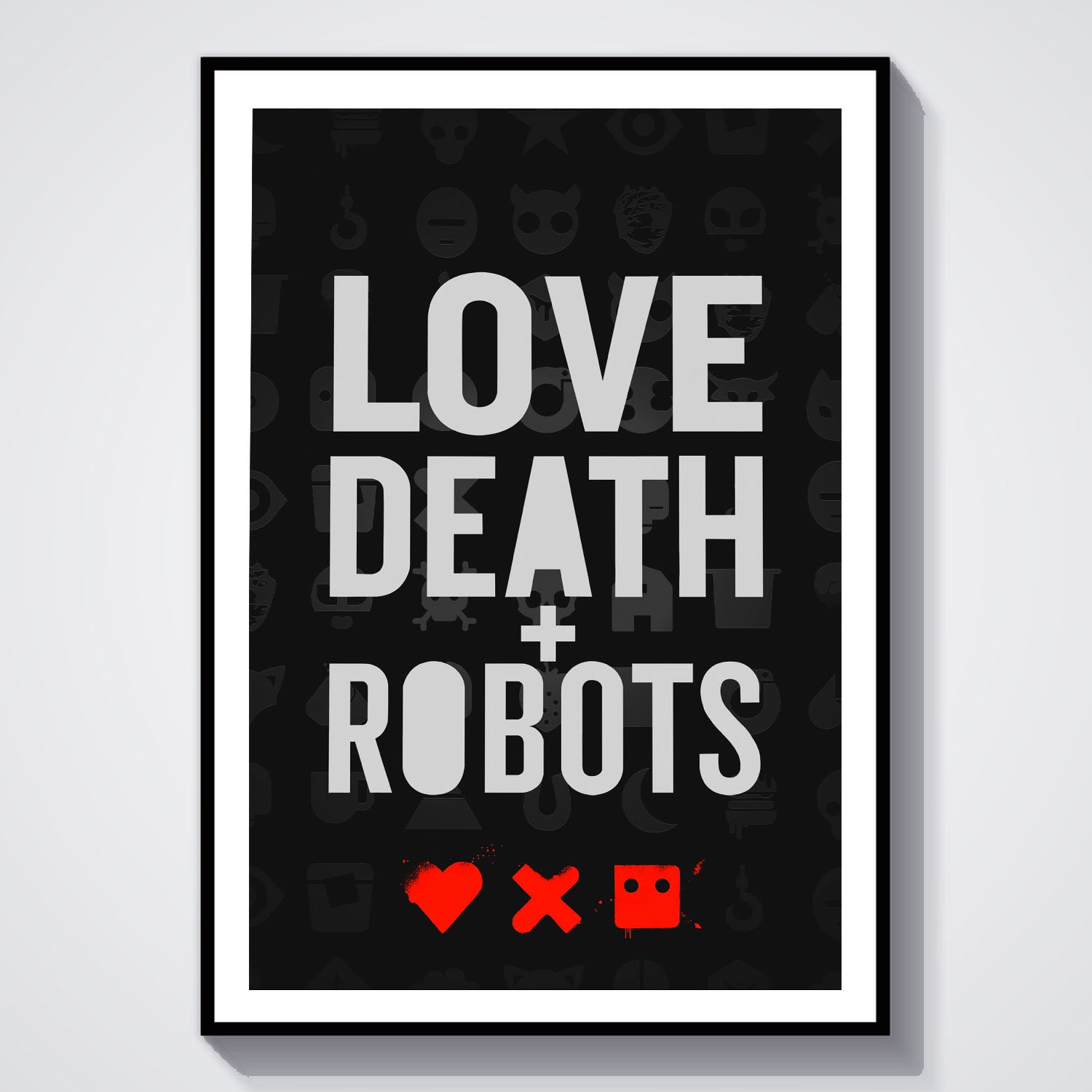 Flex Designs Poster Love, Death & Robots 8 x 10" Home Goods - TV Show 2019 TV Show Poster
