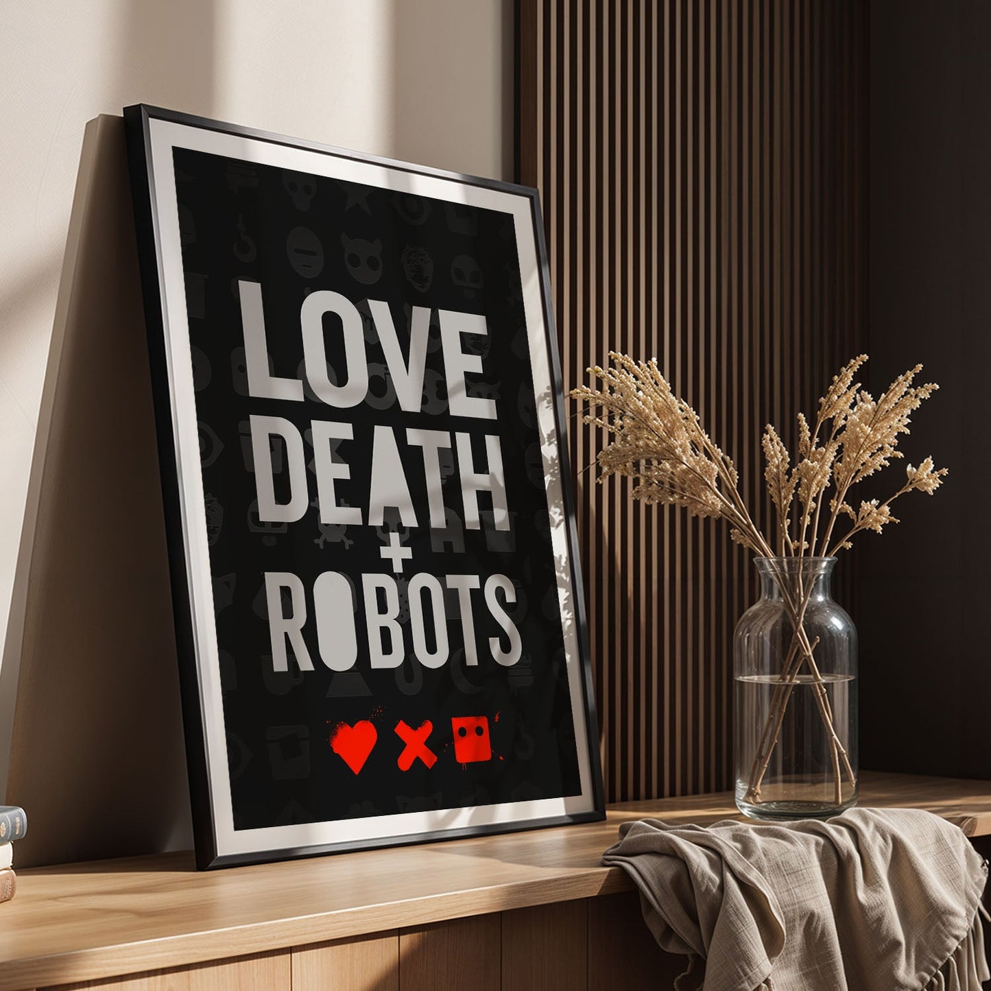 Flex Designs Poster Love, Death & Robots 8 x 10" Home Goods - TV Show 2019 TV Show Poster