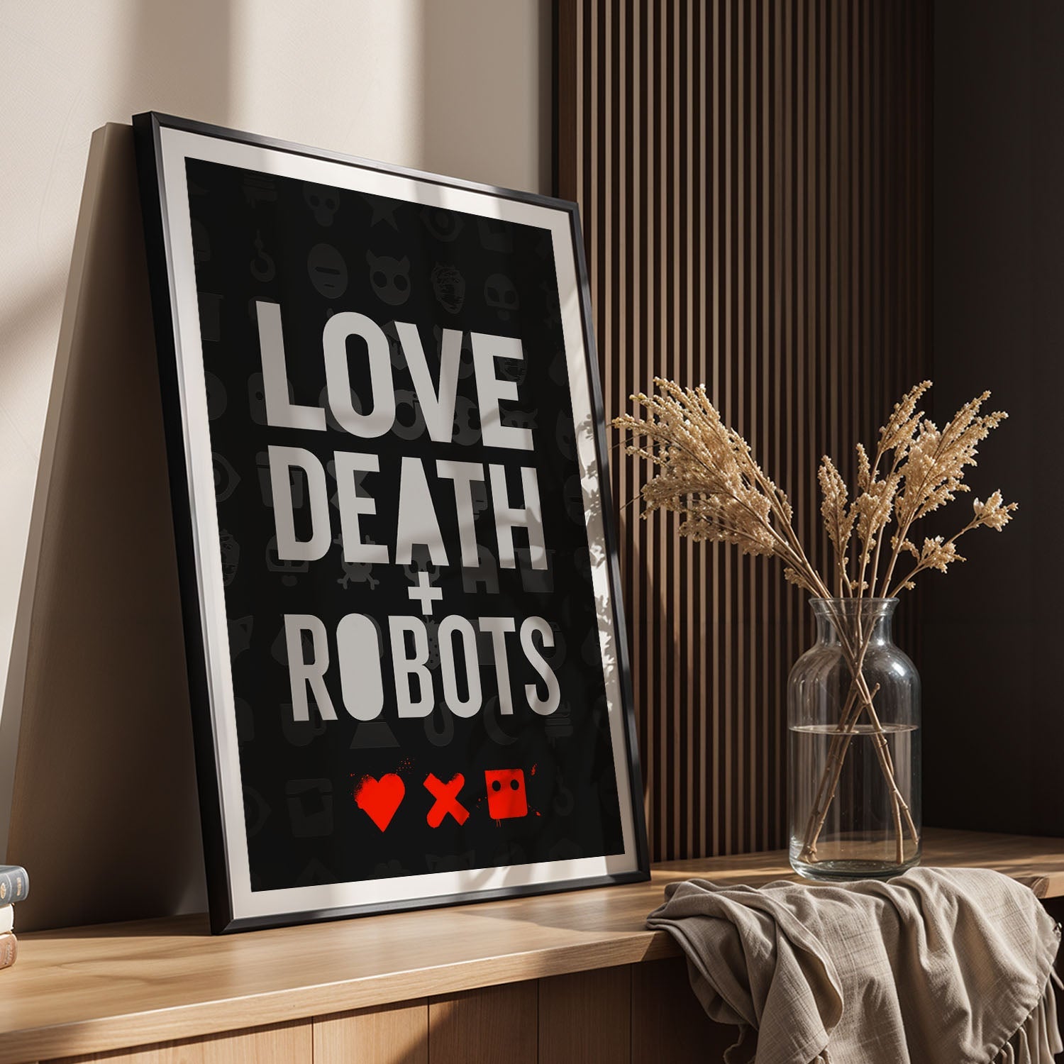 Flex Designs Poster Love, Death & Robots 8 x 10" Home Goods - TV Show 2019 TV Show Poster