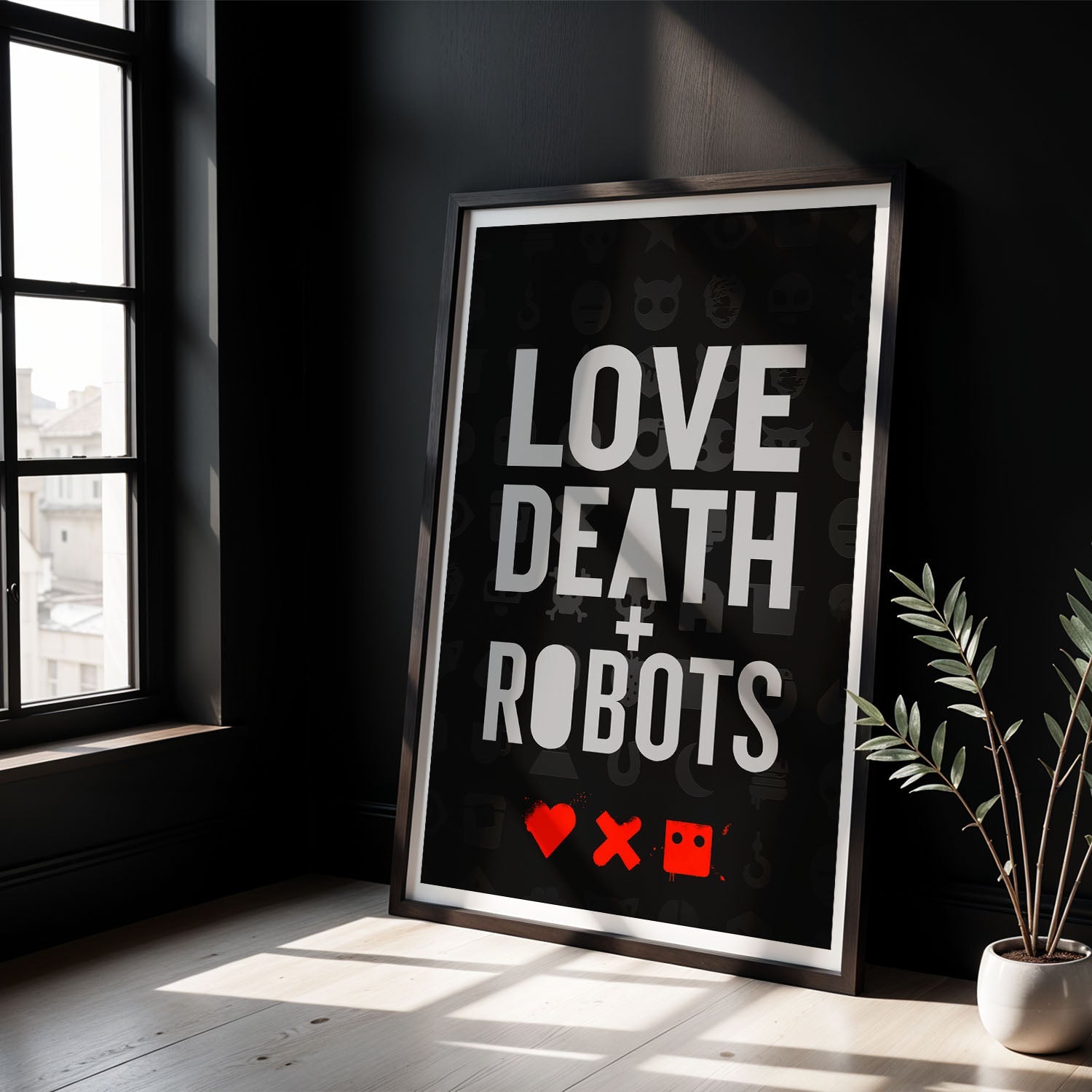 Flex Designs Poster Love, Death & Robots 8 x 10" Home Goods - TV Show 2019 TV Show Poster