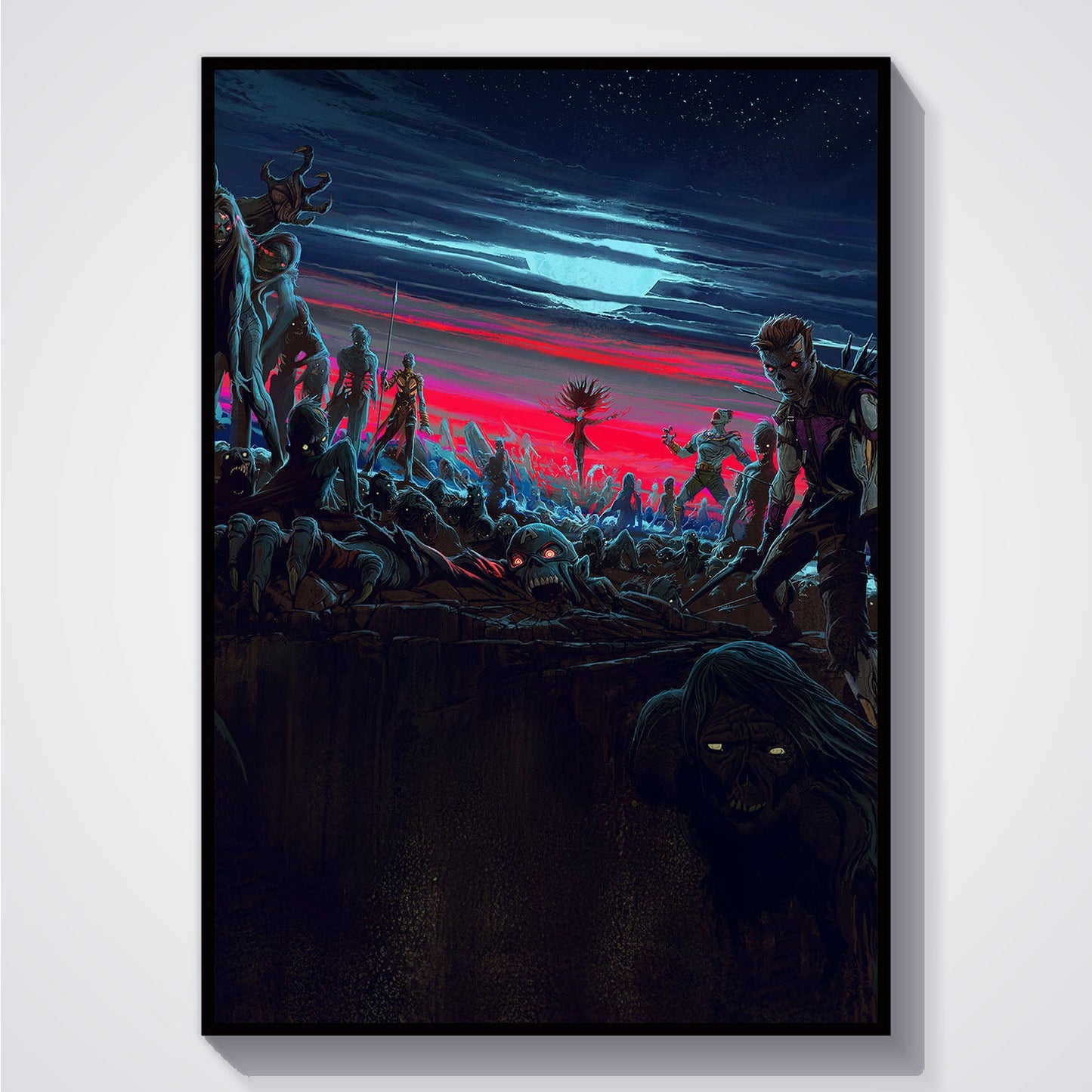 Flex Designs Poster Marvel Zombies 5 x 7" Home Goods - TV Show 2025 TV Show Poster