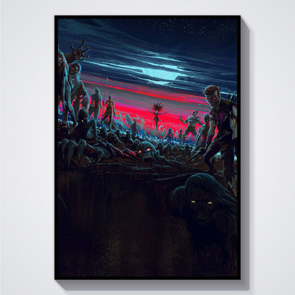 Flex Designs Poster Marvel Zombies 5 x 7" Home Goods - TV Show 2025 TV Show Poster