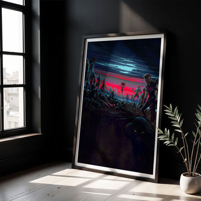 Flex Designs Poster Marvel Zombies 8 x 10" Home Goods - TV Show 2025 TV Show Poster