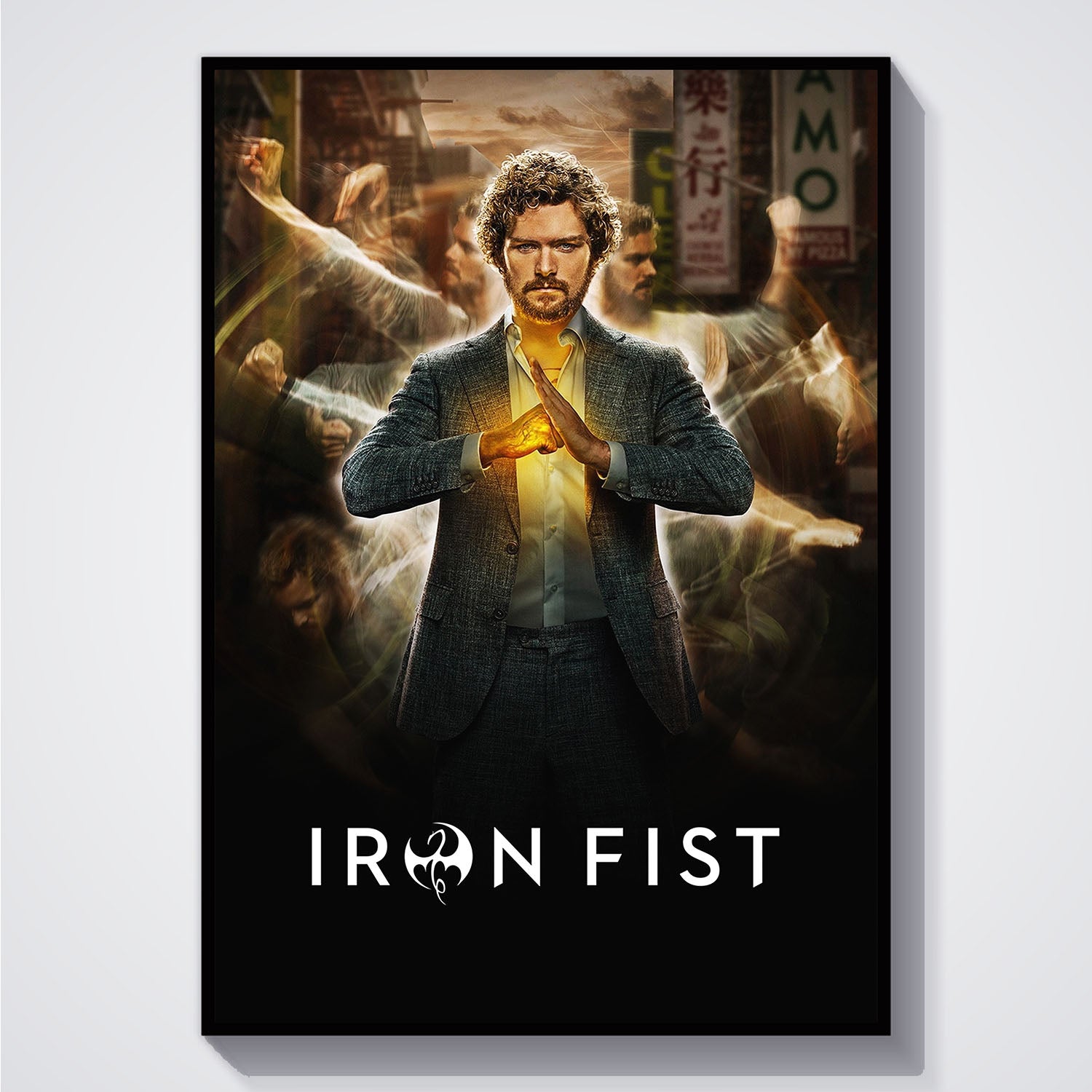 Flex Designs Poster Marvels Iron Fist 5 x 7" Home Goods - TV Show 2017 TV Show Poster