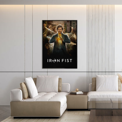 Flex Designs Poster Marvels Iron Fist 5 x 7" Home Goods - TV Show 2017 TV Show Poster