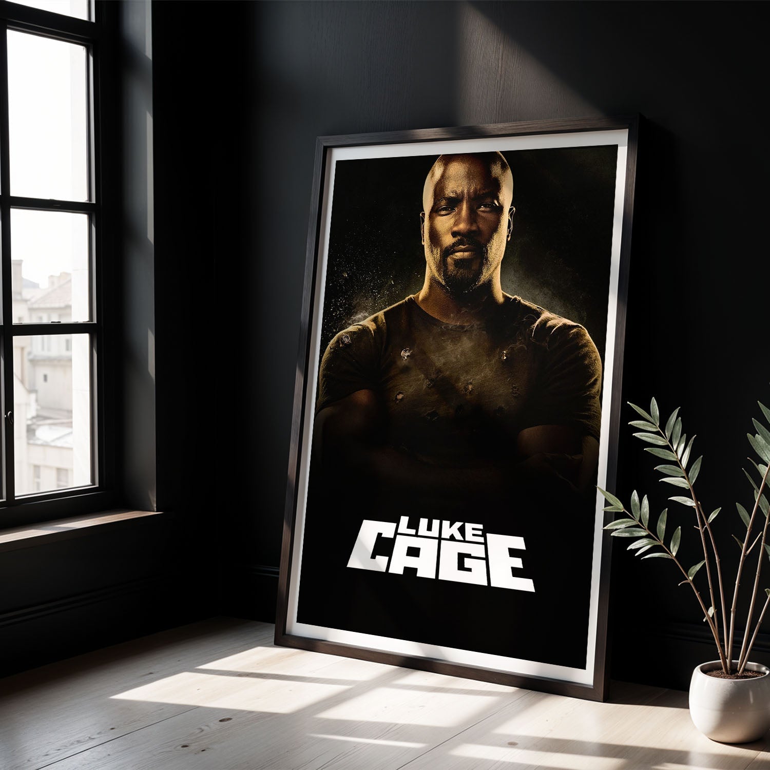 Flex Designs Poster Marvels Luke Cage 8 x 10" Home Goods - TV Show 2016 TV Show Poster