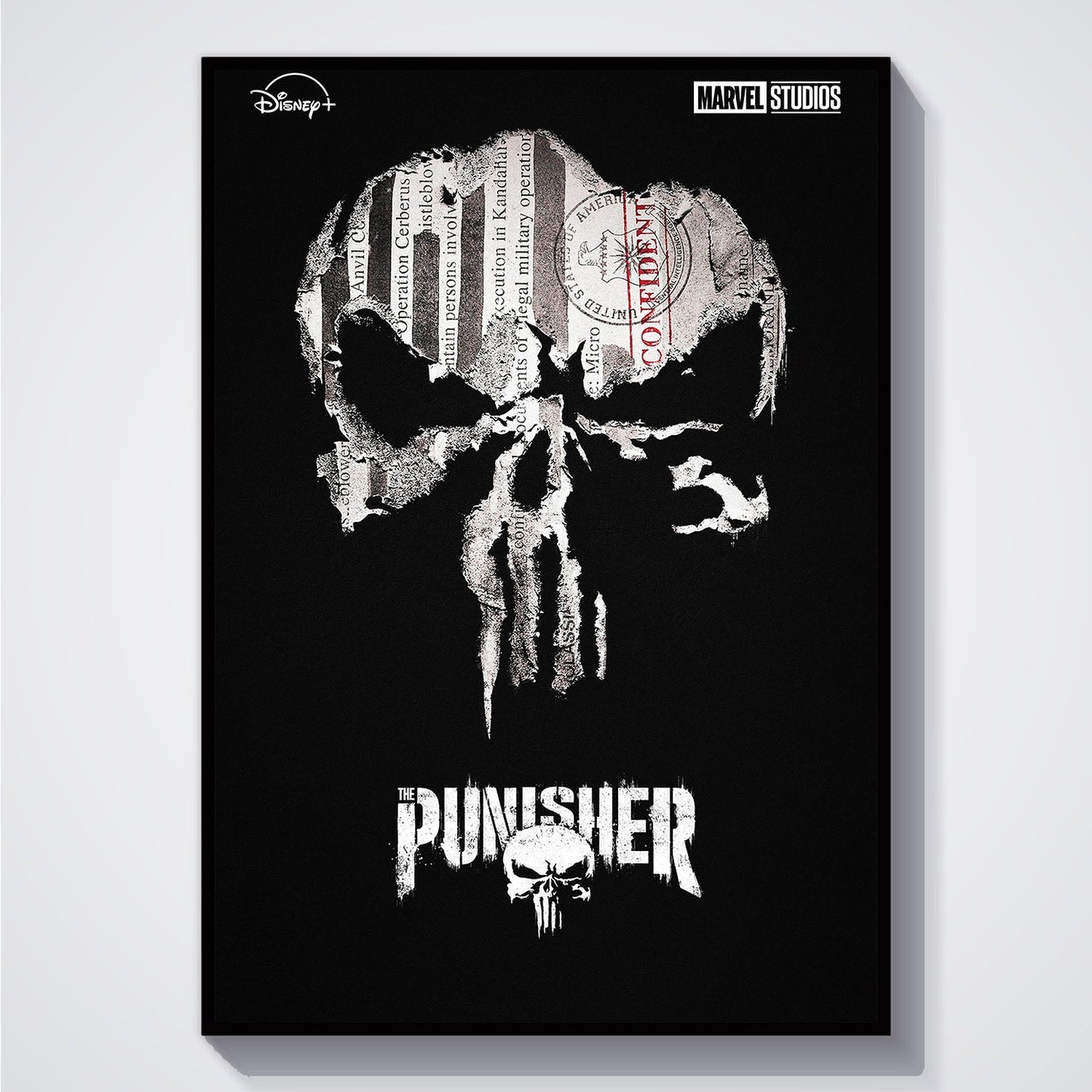 Flex Designs Poster Marvels The Punisher 5 x 7" Home Goods - TV Show 2017 TV Show Poster