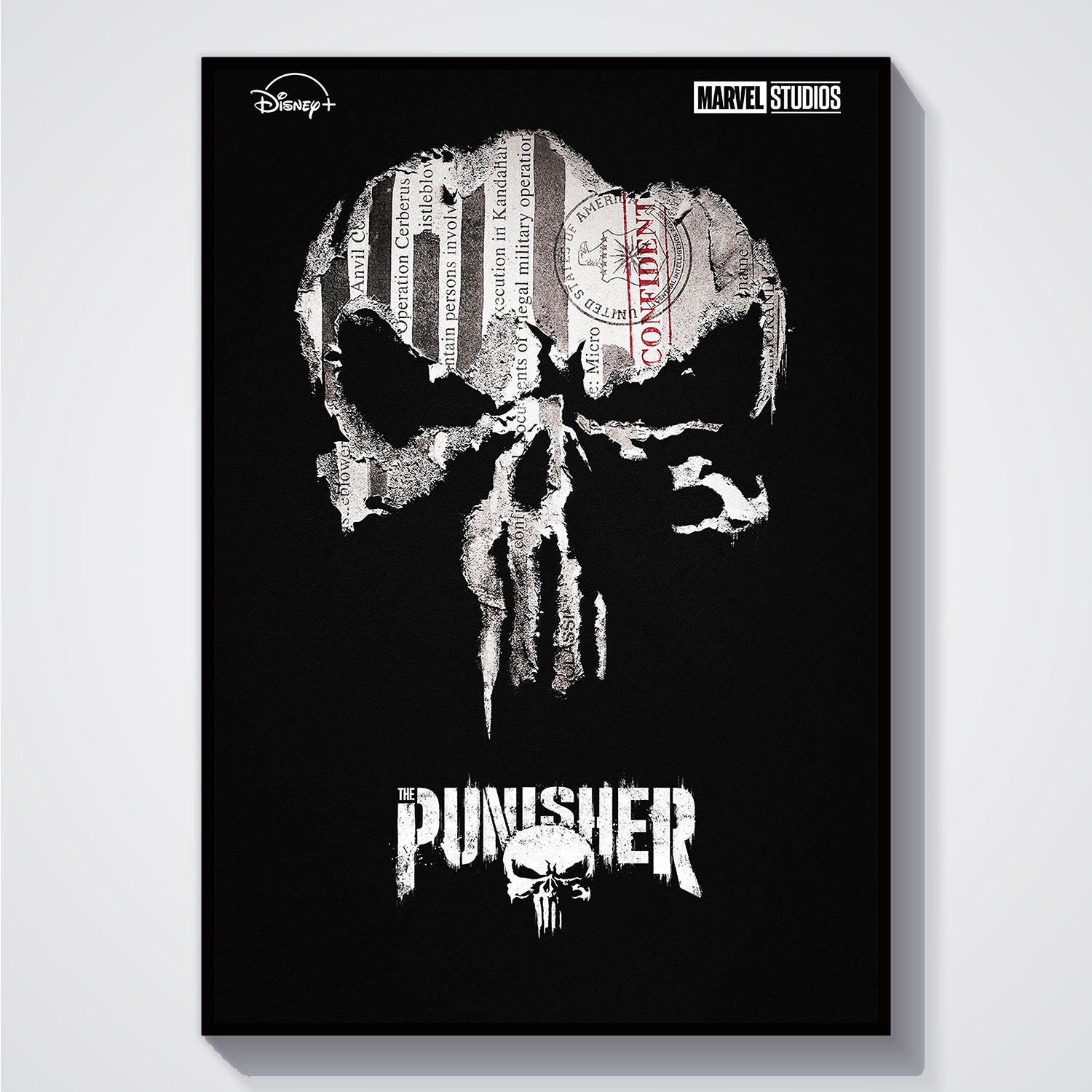 Flex Designs Poster Marvels The Punisher 5 x 7" Home Goods - TV Show 2017 TV Show Poster