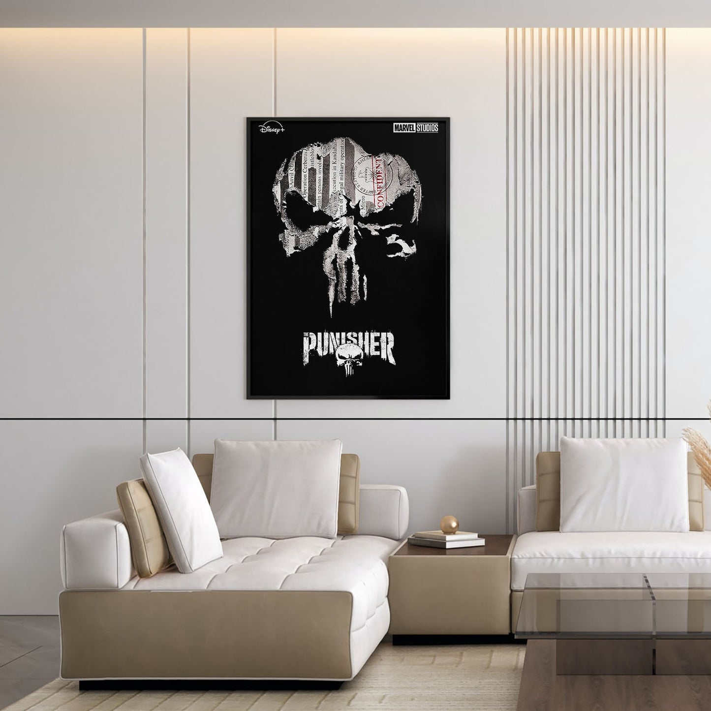 Flex Designs Poster Marvels The Punisher 5 x 7" Home Goods - TV Show 2017 TV Show Poster