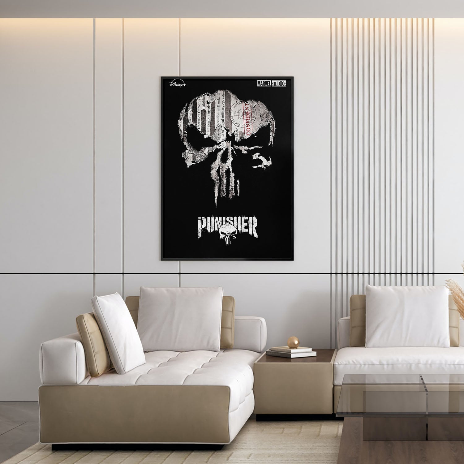 Flex Designs Poster Marvels The Punisher 5 x 7" Home Goods - TV Show 2017 TV Show Poster