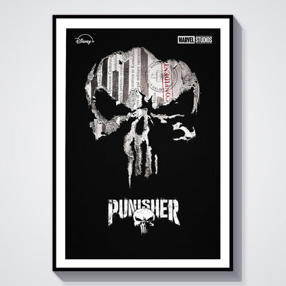Flex Designs Poster Marvels The Punisher 8 x 10" Home Goods - TV Show 2017 TV Show Poster