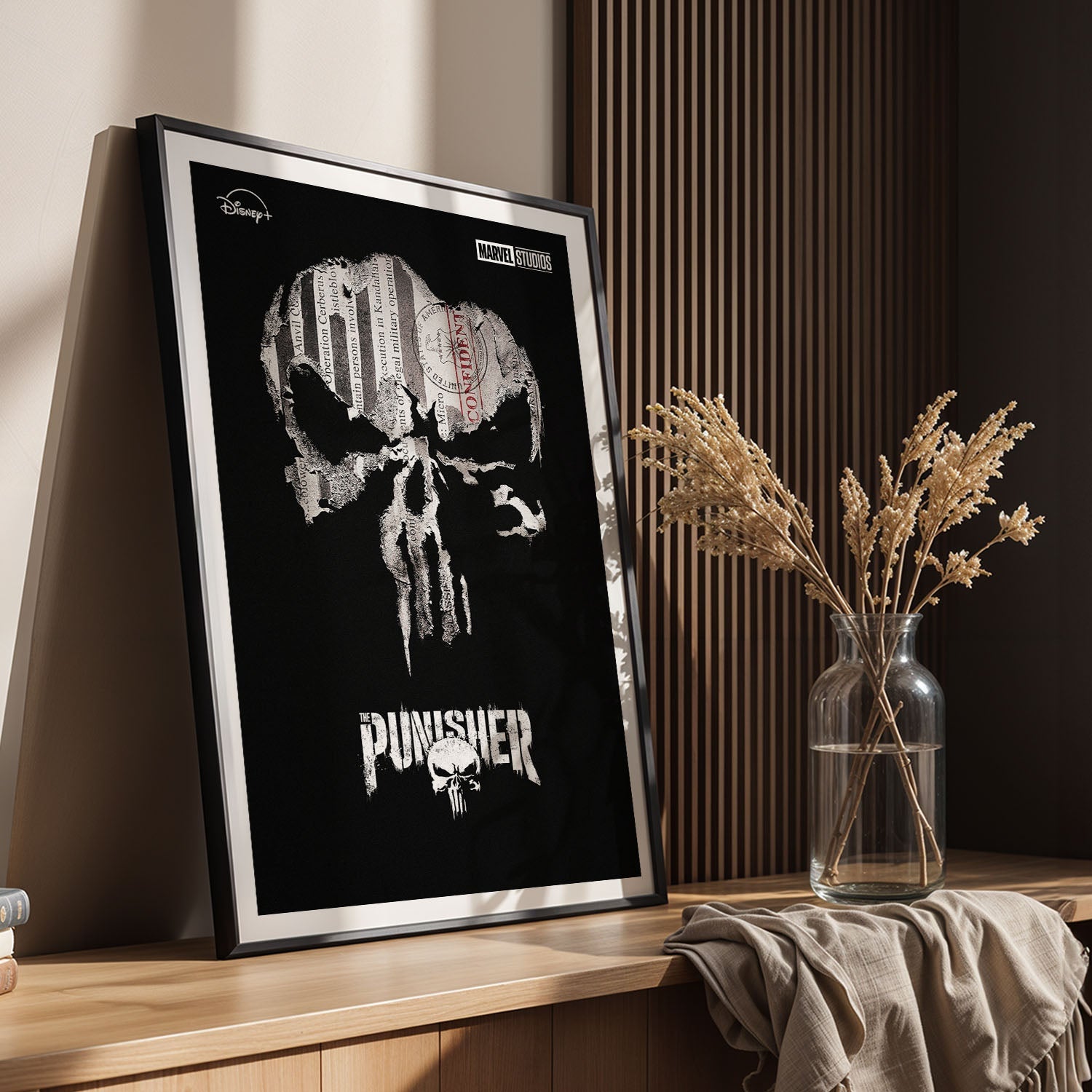 Flex Designs Poster Marvels The Punisher 8 x 10" Home Goods - TV Show 2017 TV Show Poster