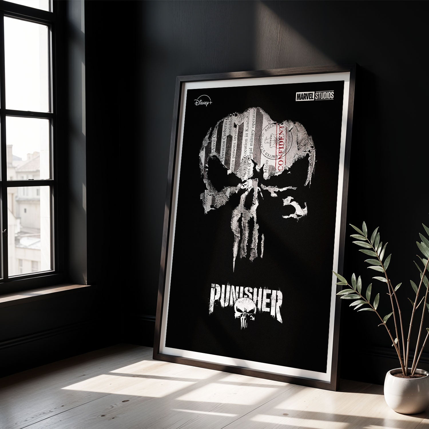 Flex Designs Poster Marvels The Punisher 8 x 10" Home Goods - TV Show 2017 TV Show Poster