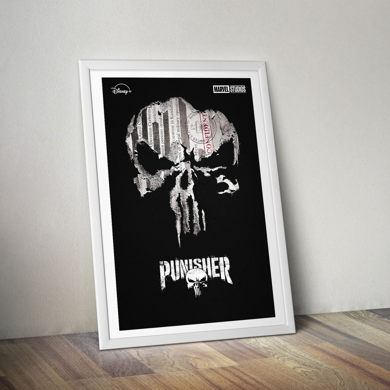 Flex Designs Poster Marvels The Punisher 8 x 10" Home Goods - TV Show 2017 TV Show Poster