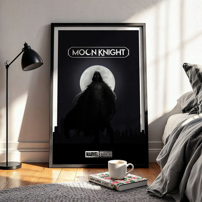 Flex Designs Poster Moon Knight Dark Minimalist 5 x 7" Home Goods - TV Show 2022 TV Show Poster