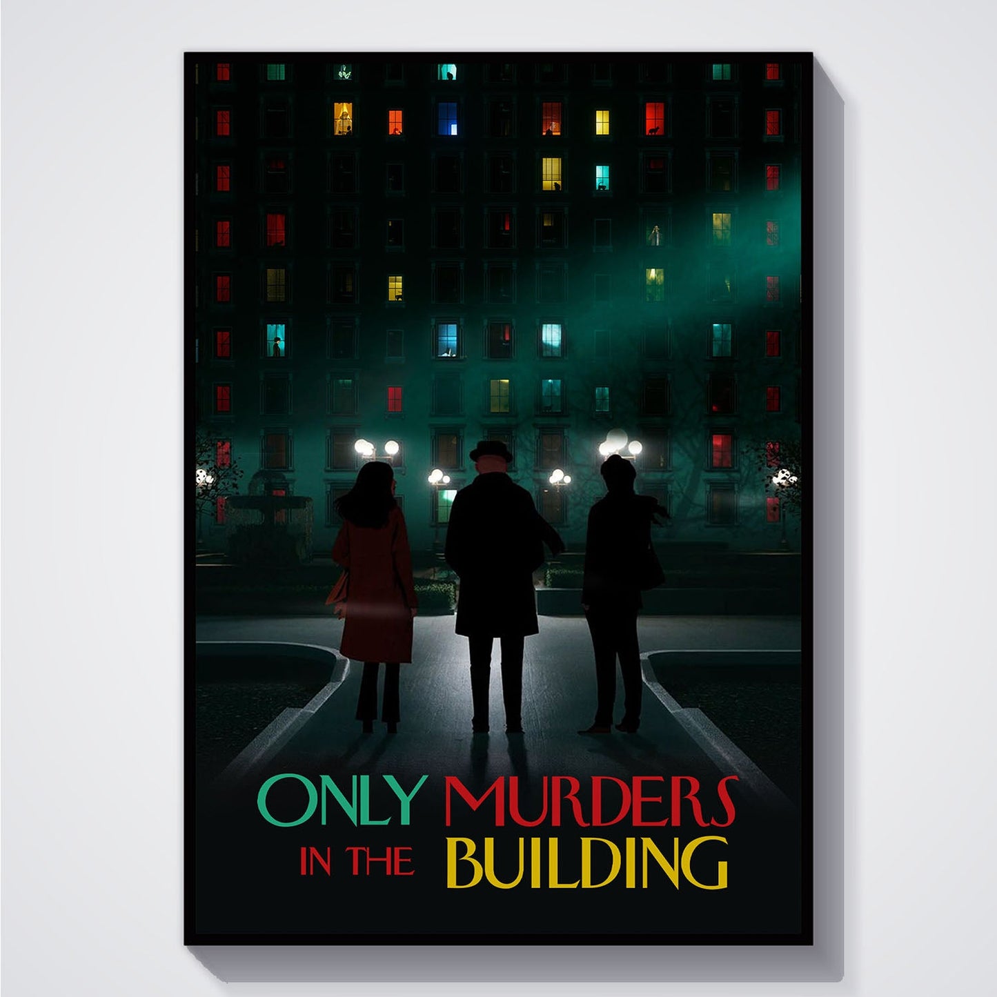 Flex Designs Poster Only Murders in the Building Minimalist 5 x 7" Home Goods - TV Show 2021 TV Show Poster