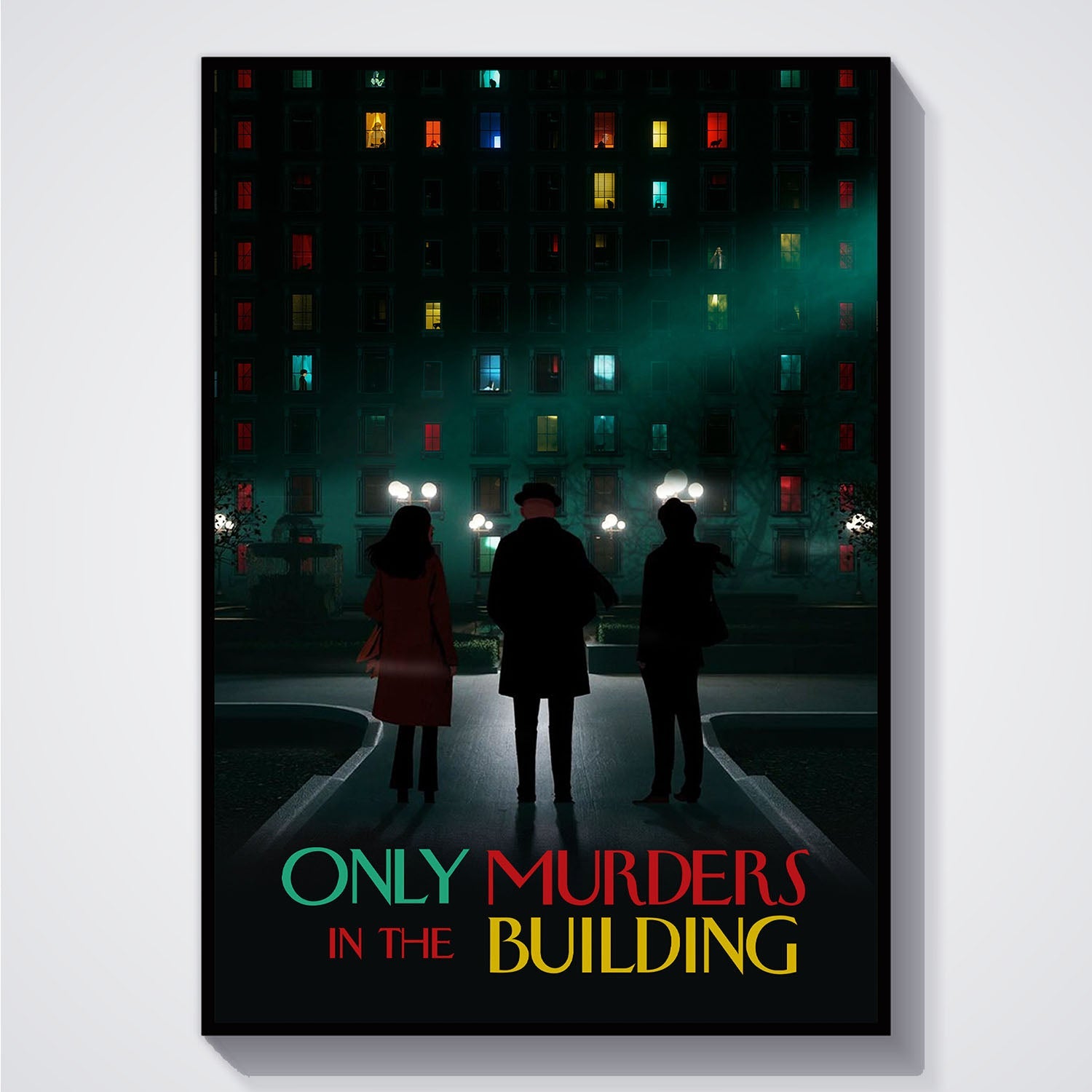Flex Designs Poster Only Murders in the Building Minimalist 5 x 7" Home Goods - TV Show 2021 TV Show Poster
