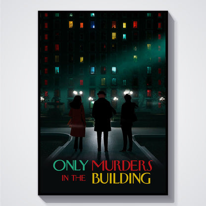 Flex Designs Poster Only Murders in the Building Minimalist 5 x 7" Home Goods - TV Show 2021 TV Show Poster