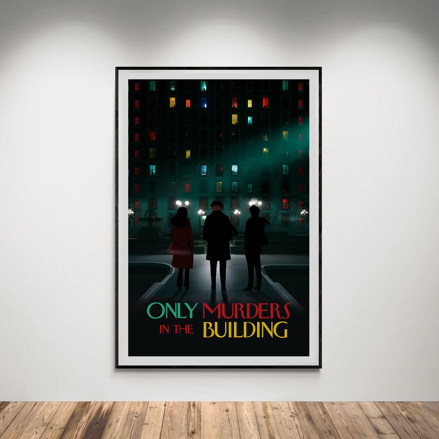 Flex Designs Poster Only Murders in the Building Minimalist 5 x 7" Home Goods - TV Show 2021 TV Show Poster