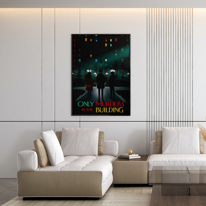 Flex Designs Poster Only Murders in the Building Minimalist 5 x 7" Home Goods - TV Show 2021 TV Show Poster