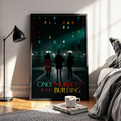 Flex Designs Poster Only Murders in the Building Minimalist 5 x 7" Home Goods - TV Show 2021 TV Show Poster