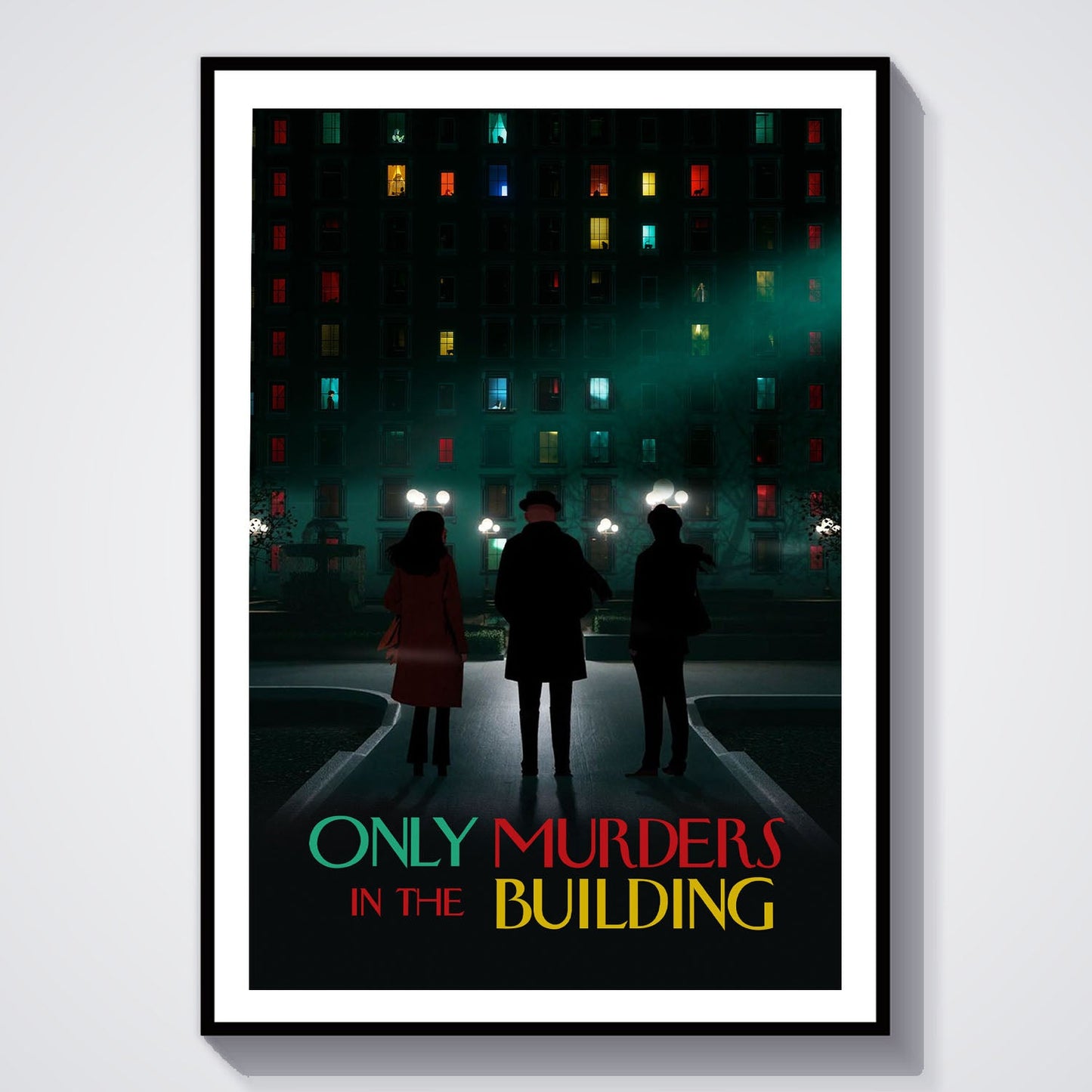 Flex Designs Poster Only Murders in the Building Minimalist 8 x 10" Home Goods - TV Show 2021 TV Show Poster