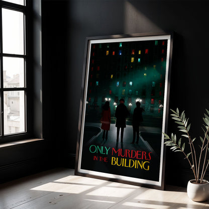 Flex Designs Poster Only Murders in the Building Minimalist 8 x 10" Home Goods - TV Show 2021 TV Show Poster