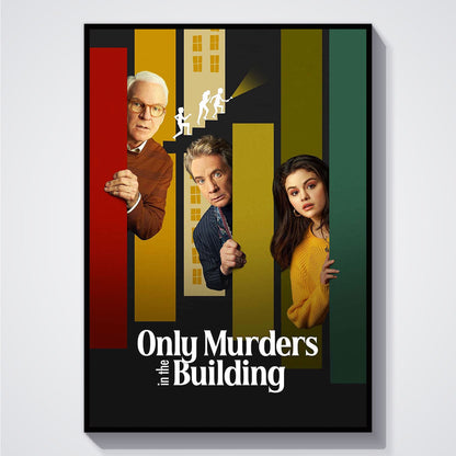 Flex Designs Poster Only Murders in the Building 5 x 7" Home Goods - TV Show 2021 TV Show Poster