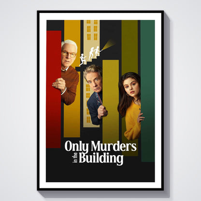 Flex Designs Poster Only Murders in the Building 8 x 10" Home Goods - TV Show 2021 TV Show Poster