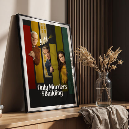 Flex Designs Poster Only Murders in the Building 8 x 10" Home Goods - TV Show 2021 TV Show Poster