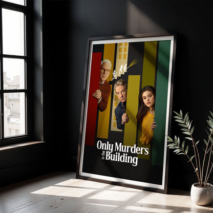Flex Designs Poster Only Murders in the Building 8 x 10" Home Goods - TV Show 2021 TV Show Poster