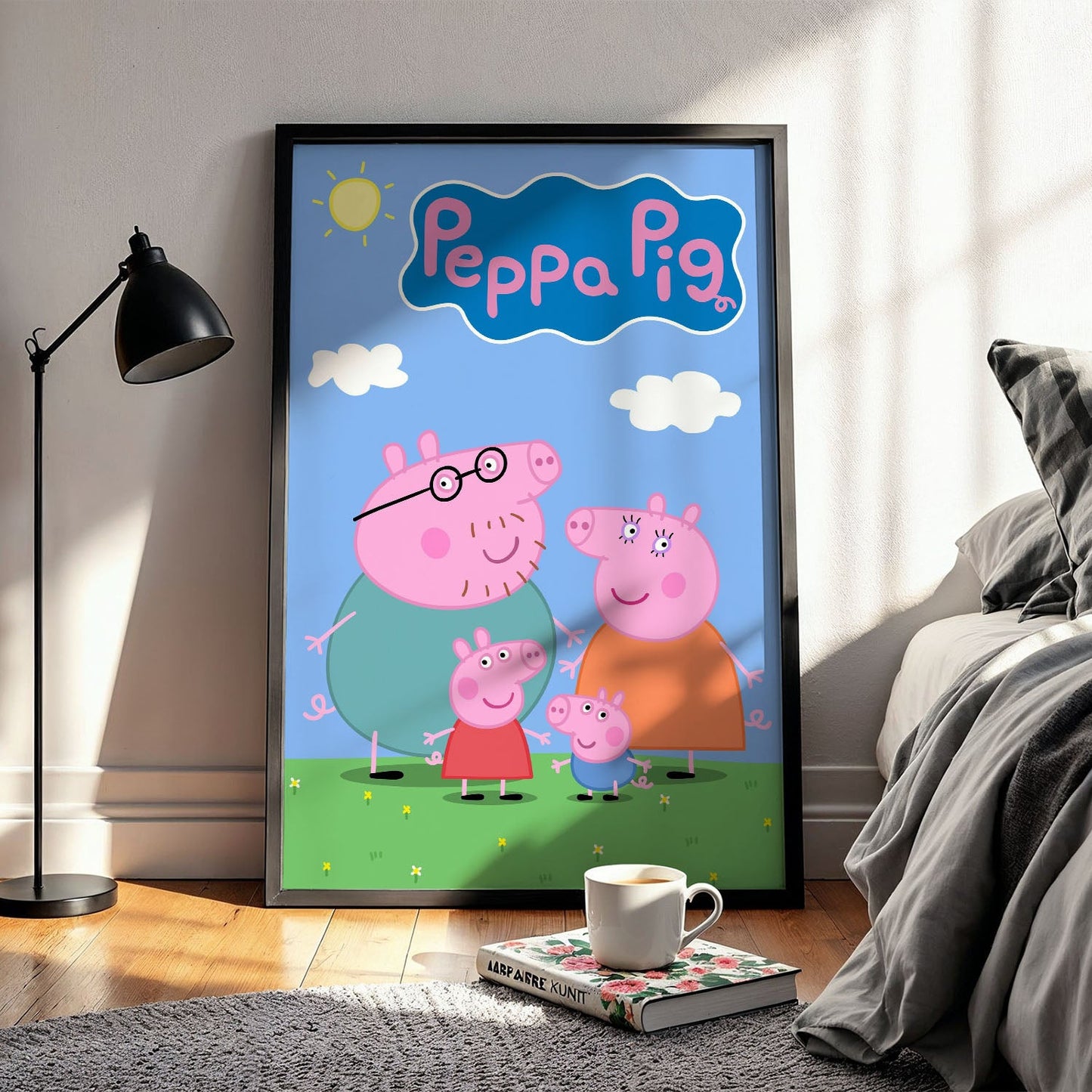 Flex Designs Poster Peppa Pig 5 x 7" Home Goods - TV Show 2004 TV Show Poster