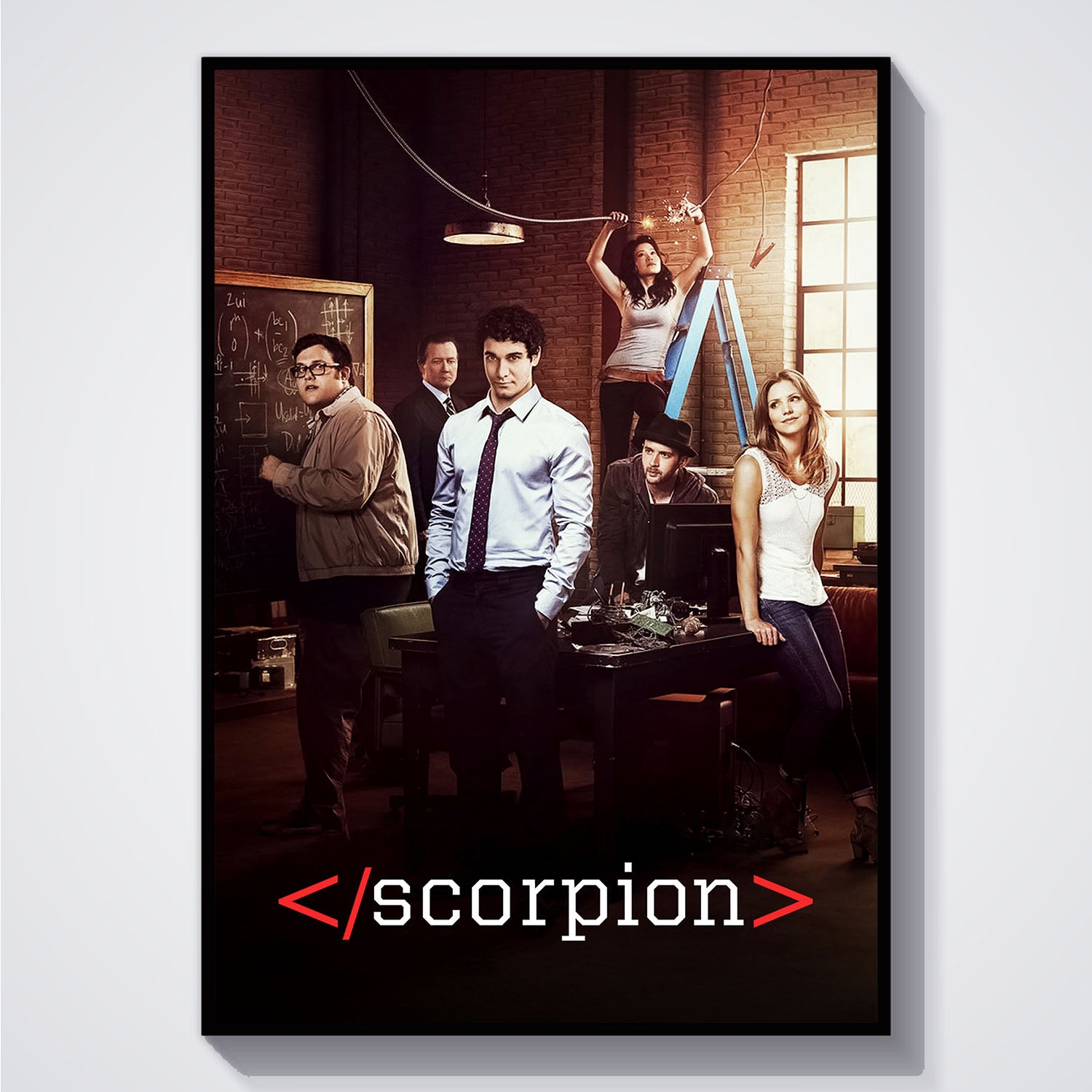 Flex Designs Poster Scorpion 5 x 7" Home Goods - TV Show 2014 TV Show Poster