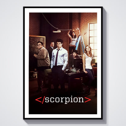 Flex Designs Poster Scorpion 8 x 10" Home Goods - TV Show 2014 TV Show Poster