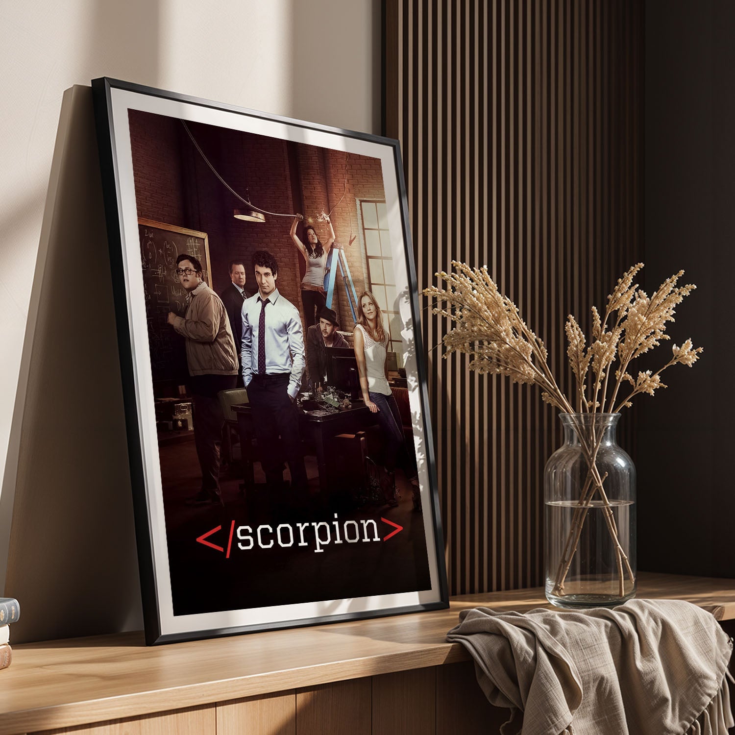Flex Designs Poster Scorpion 8 x 10" Home Goods - TV Show 2014 TV Show Poster