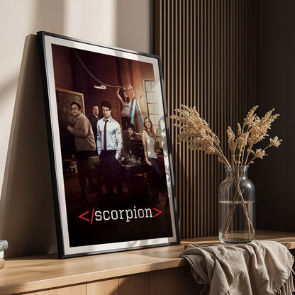 Flex Designs Poster Scorpion 8 x 10" Home Goods - TV Show 2014 TV Show Poster