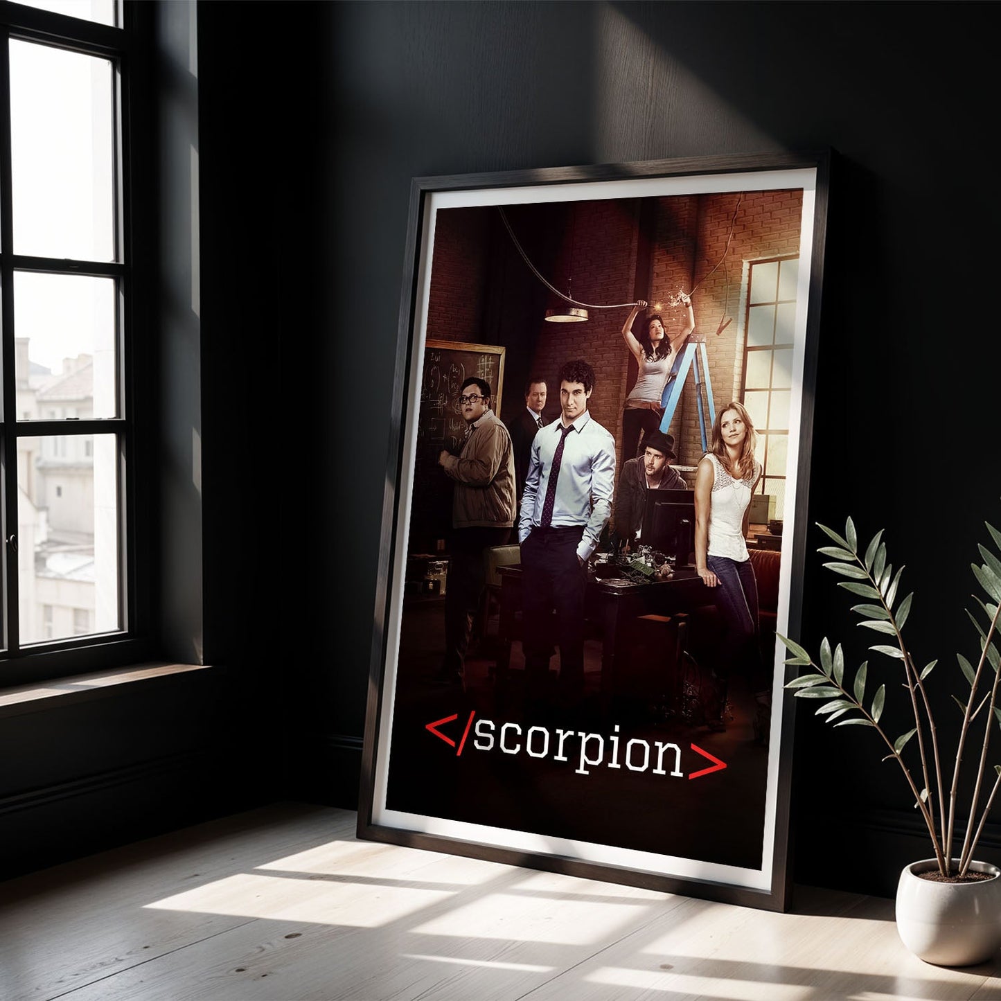 Flex Designs Poster Scorpion 8 x 10" Home Goods - TV Show 2014 TV Show Poster