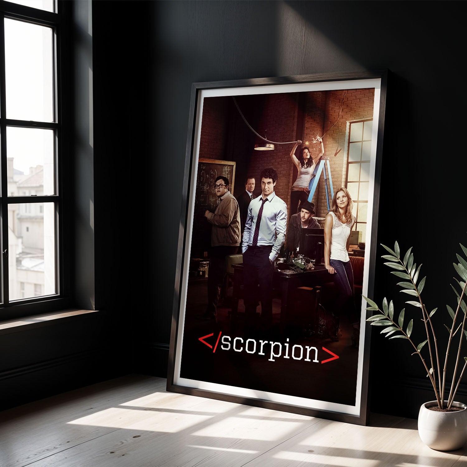 Flex Designs Poster Scorpion 8 x 10" Home Goods - TV Show 2014 TV Show Poster