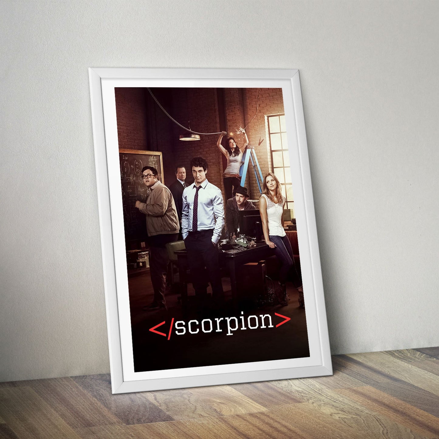 Flex Designs Poster Scorpion 8 x 10" Home Goods - TV Show 2014 TV Show Poster