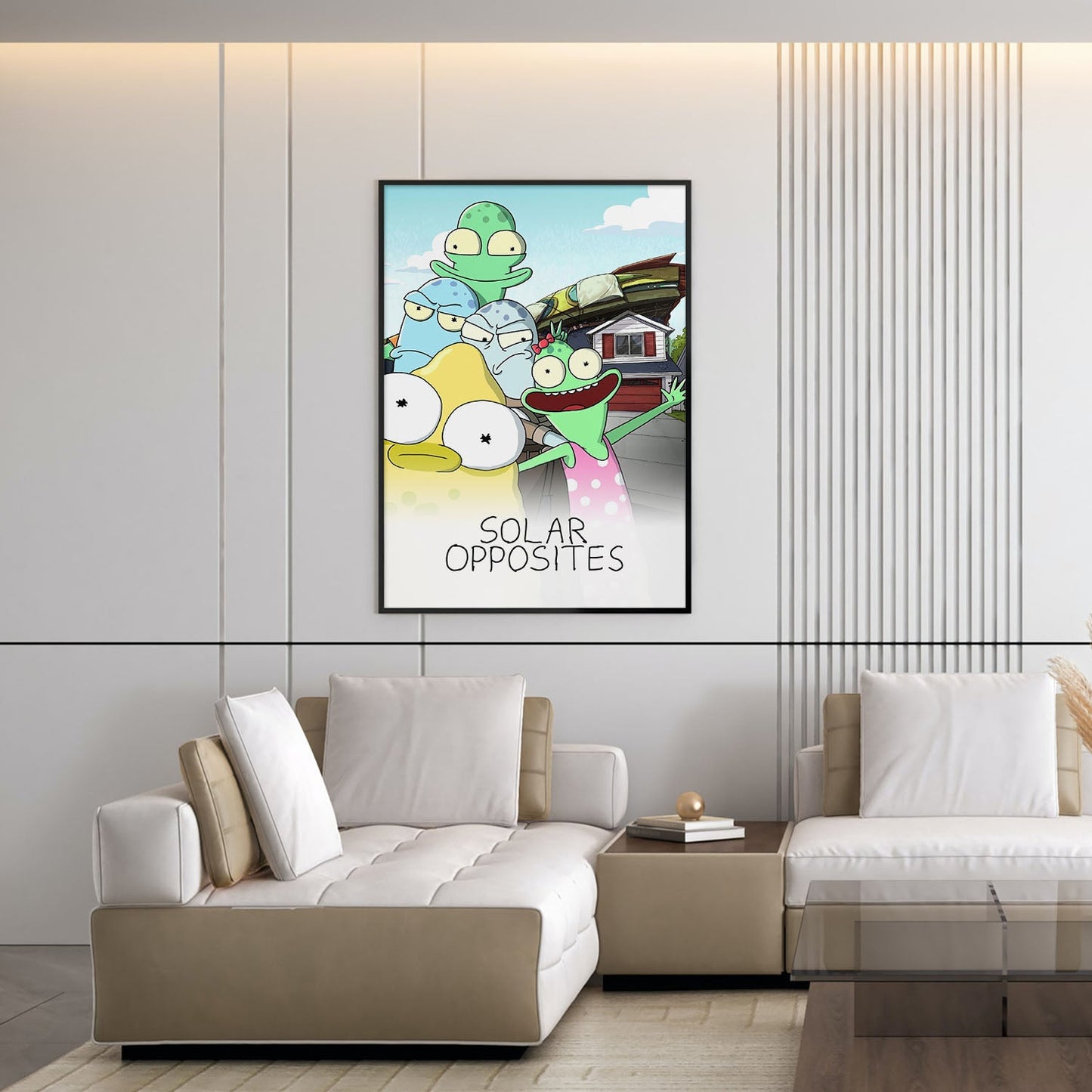 Flex Designs Poster Solar Opposites 5 x 7" Home Goods - TV Show 2020 TV Show Poster