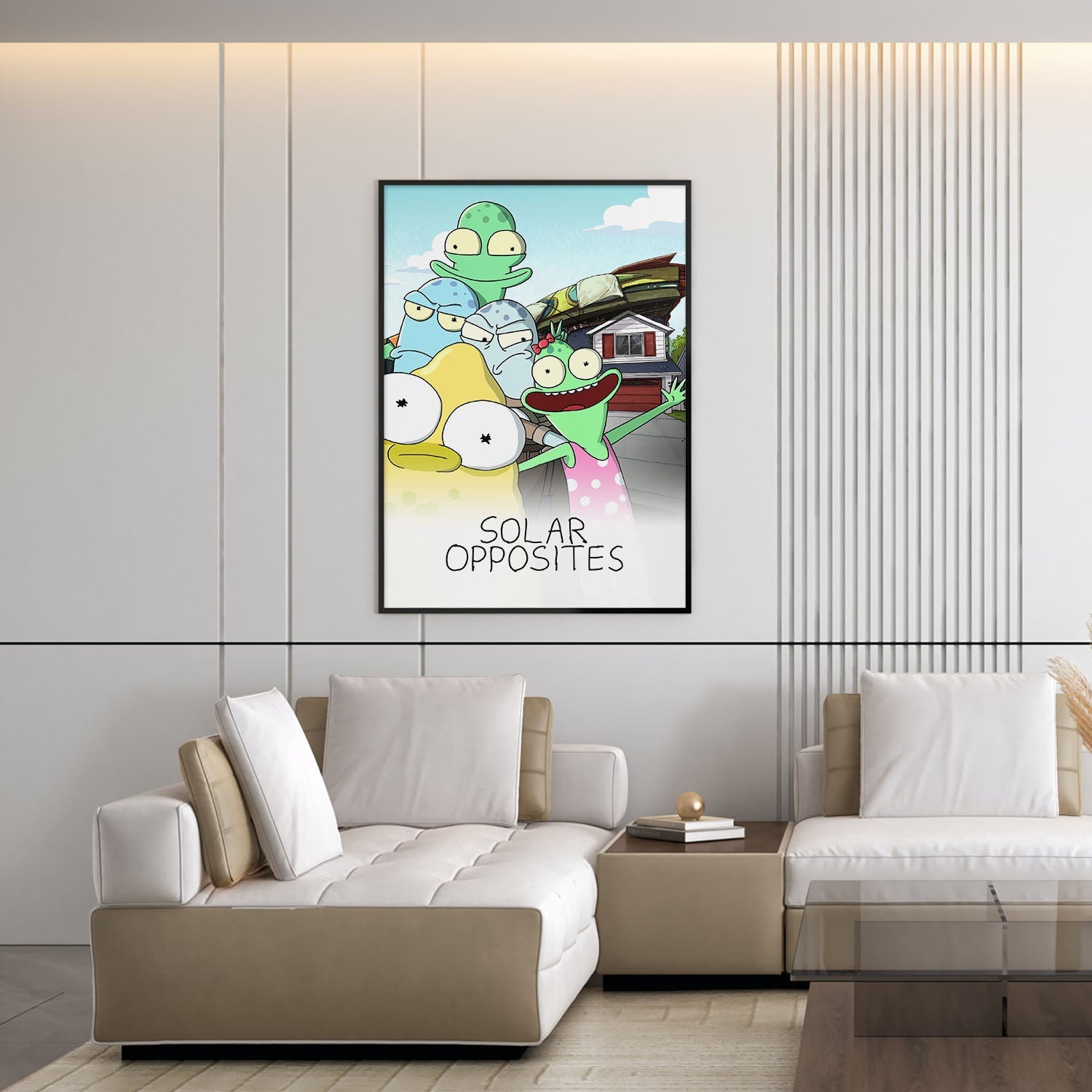 Flex Designs Poster Solar Opposites 5 x 7" Home Goods - TV Show 2020 TV Show Poster