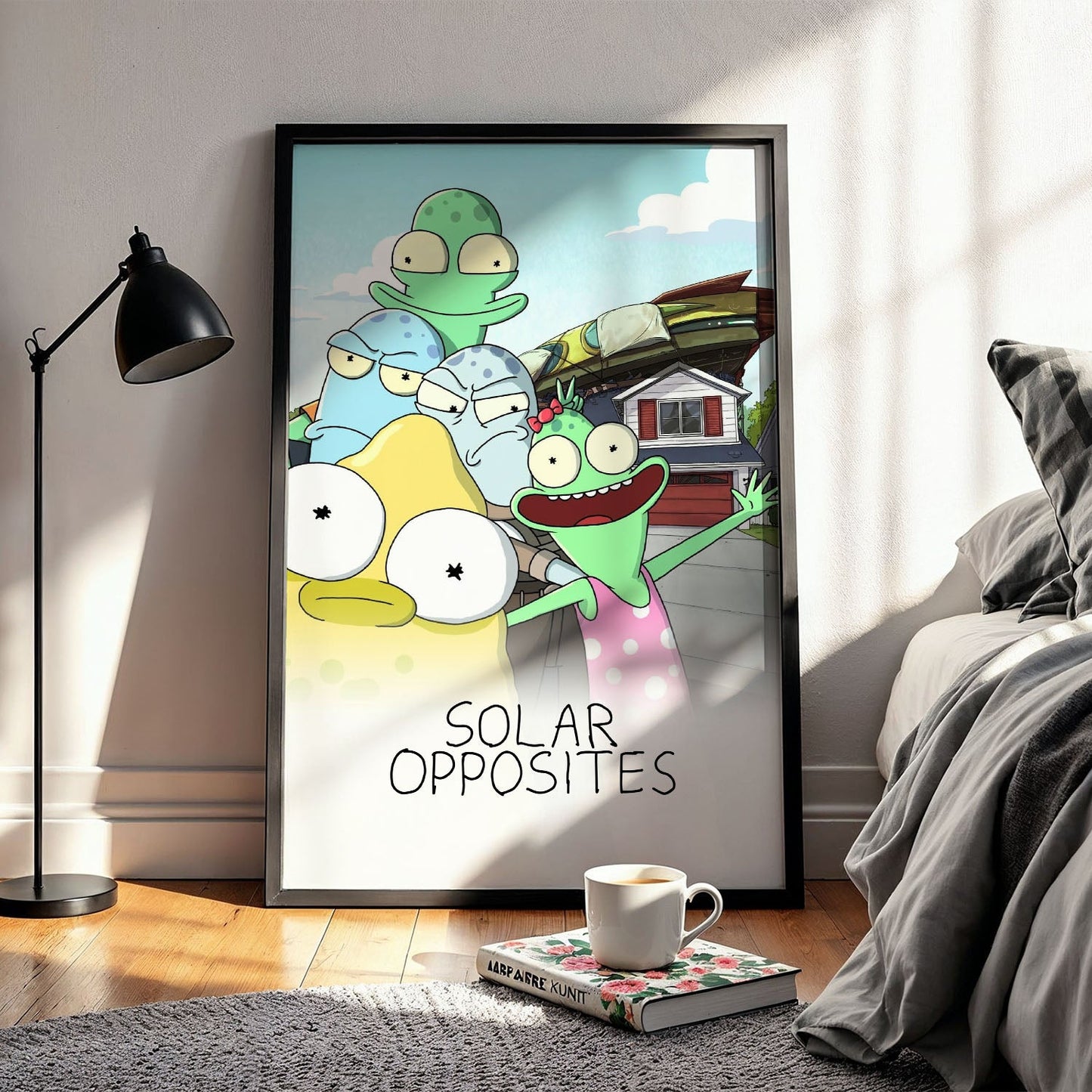 Flex Designs Poster Solar Opposites 5 x 7" Home Goods - TV Show 2020 TV Show Poster