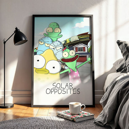 Flex Designs Poster Solar Opposites 5 x 7" Home Goods - TV Show 2020 TV Show Poster