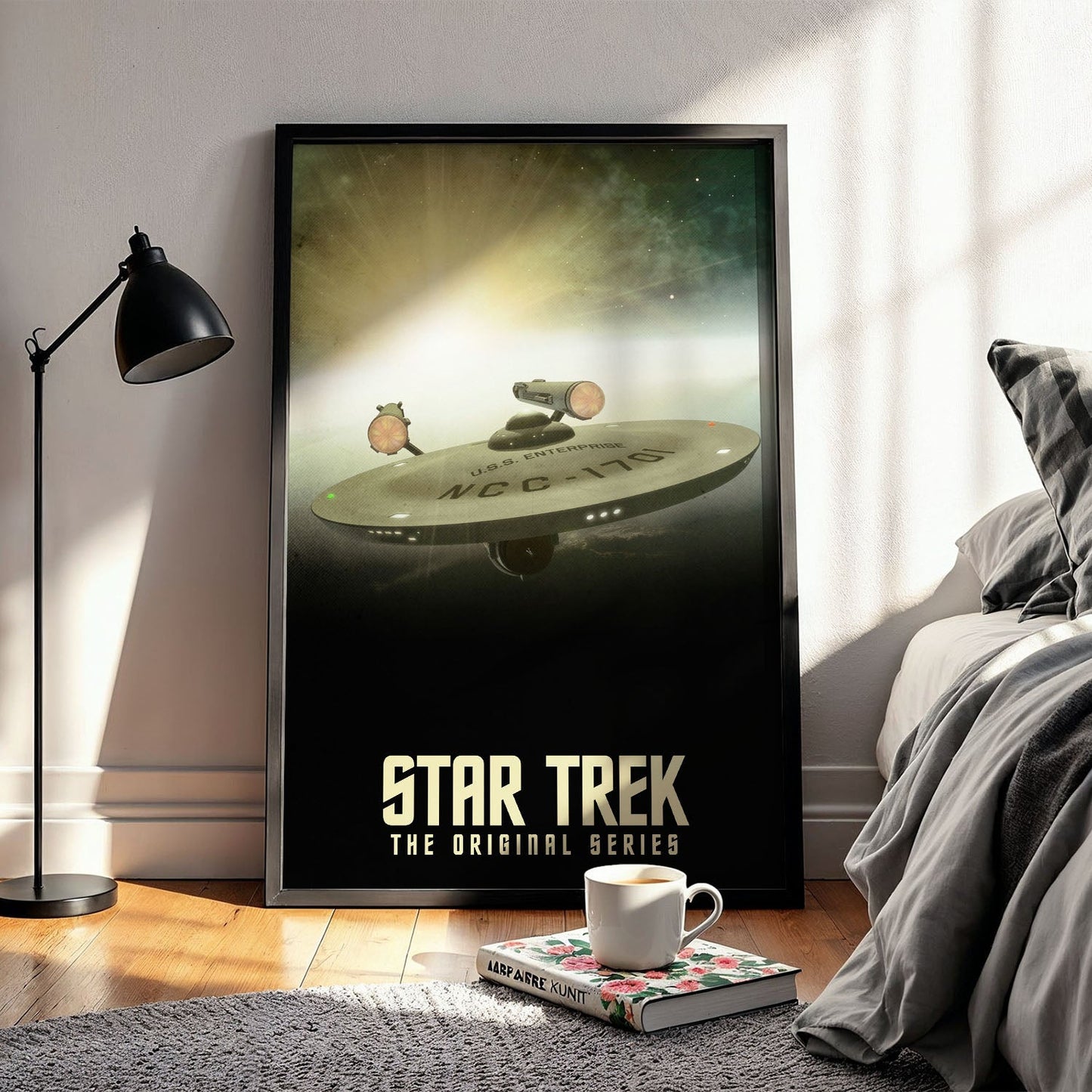Flex Designs Poster Star Trek Key Art 5 x 7" Home Goods - TV Show 1966 TV Show Poster