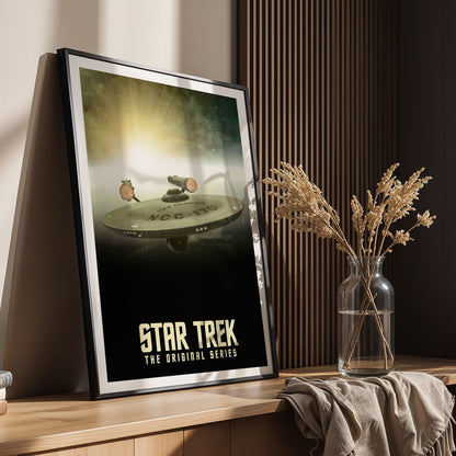 Flex Designs Poster Star Trek Key Art 8 x 10" Home Goods - TV Show 1966 TV Show Poster