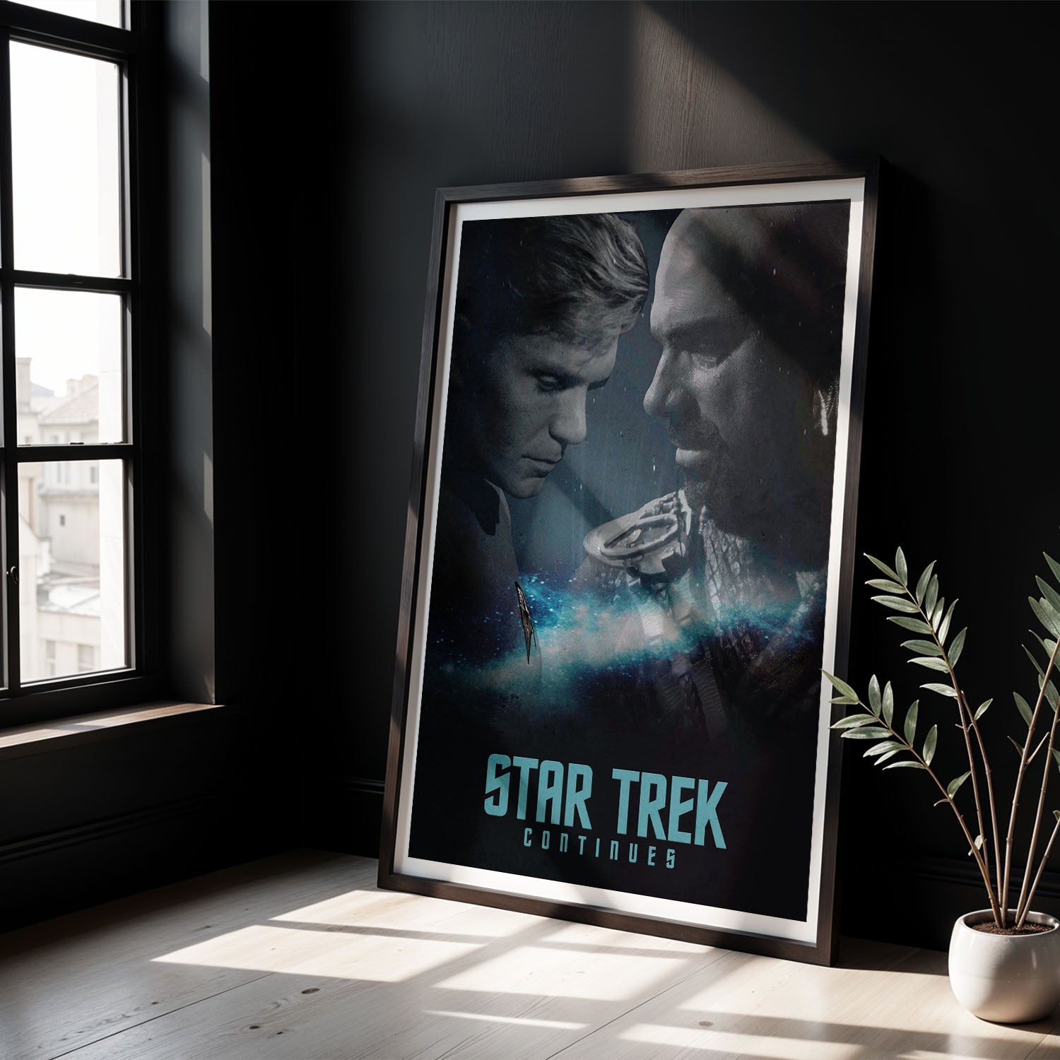 Flex Designs Poster Star Trek Continues 8 x 10" Home Goods - TV Show 2013 TV Show Poster