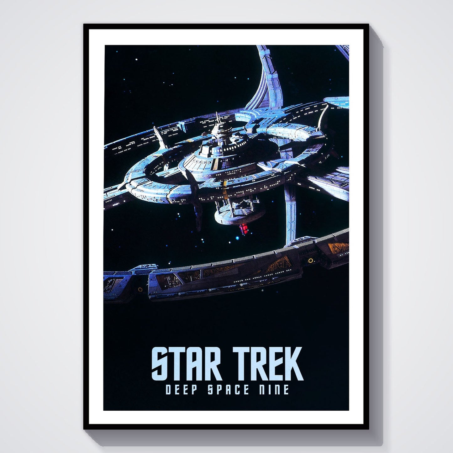 Flex Designs Poster Star Trek Deep Space Nine 8 x 10" Home Goods - TV Show 1993 TV Show Poster