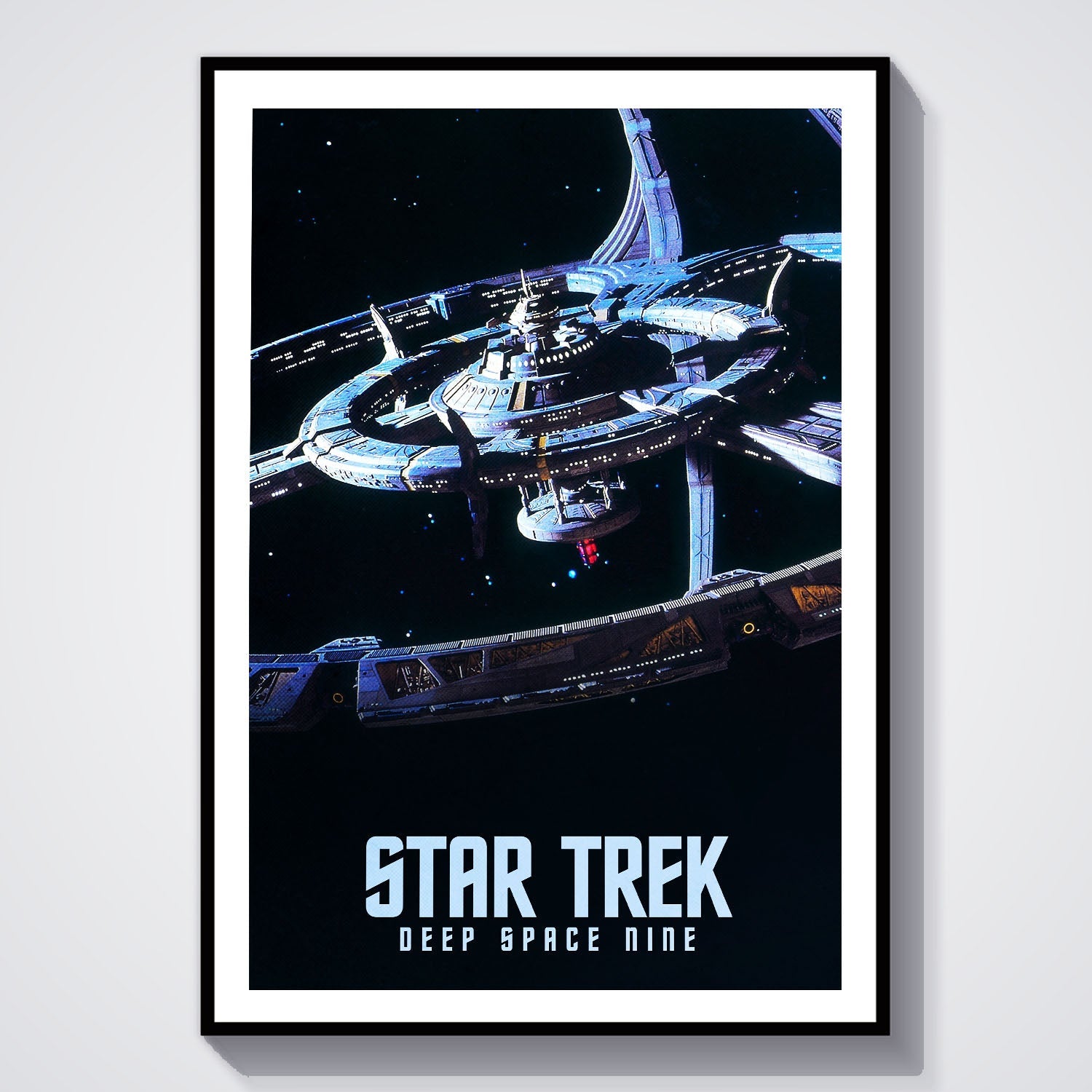 Flex Designs Poster Star Trek Deep Space Nine 8 x 10" Home Goods - TV Show 1993 TV Show Poster