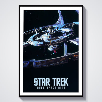 Flex Designs Poster Star Trek Deep Space Nine 8 x 10" Home Goods - TV Show 1993 TV Show Poster