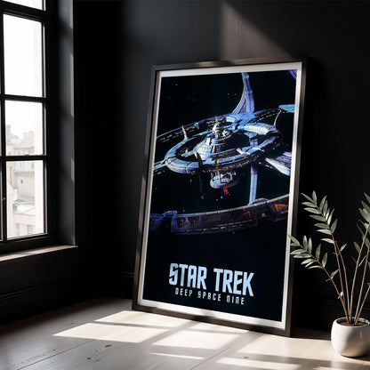 Flex Designs Poster Star Trek Deep Space Nine 8 x 10" Home Goods - TV Show 1993 TV Show Poster